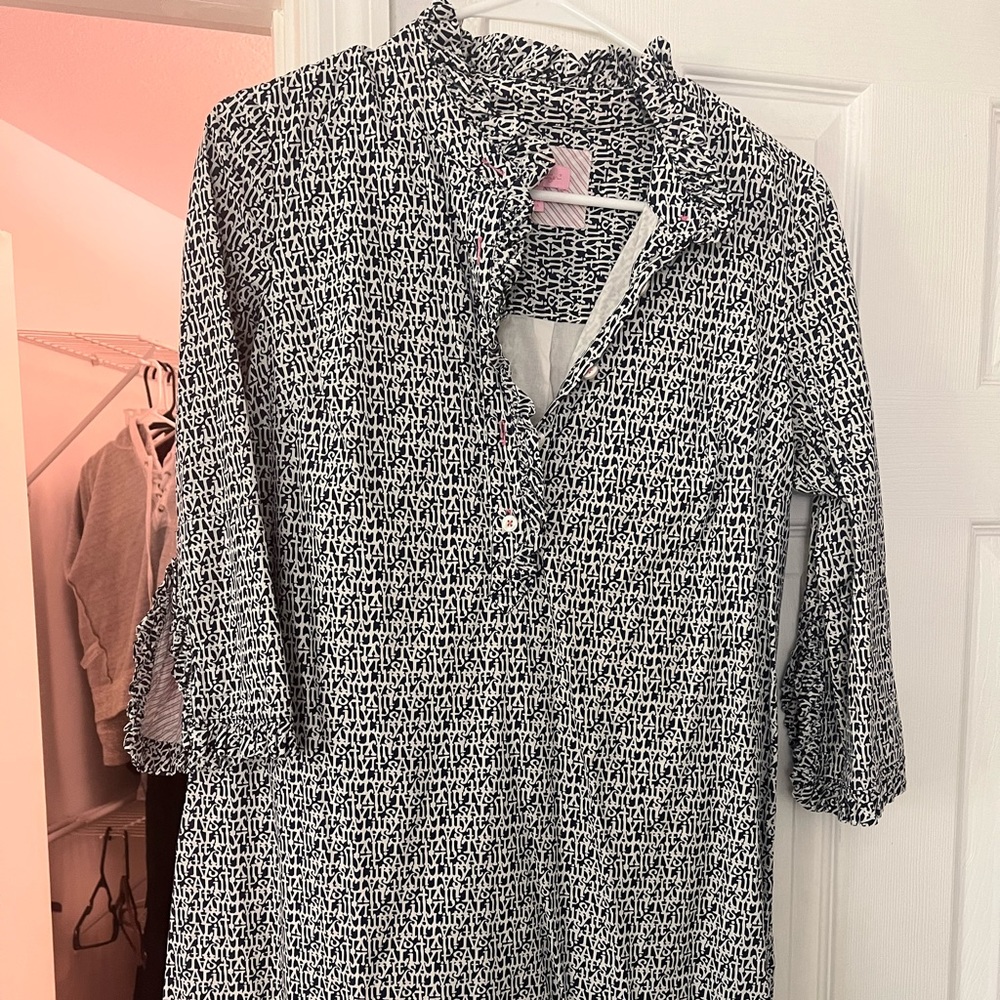 Lily Pulitzer nautical style dress